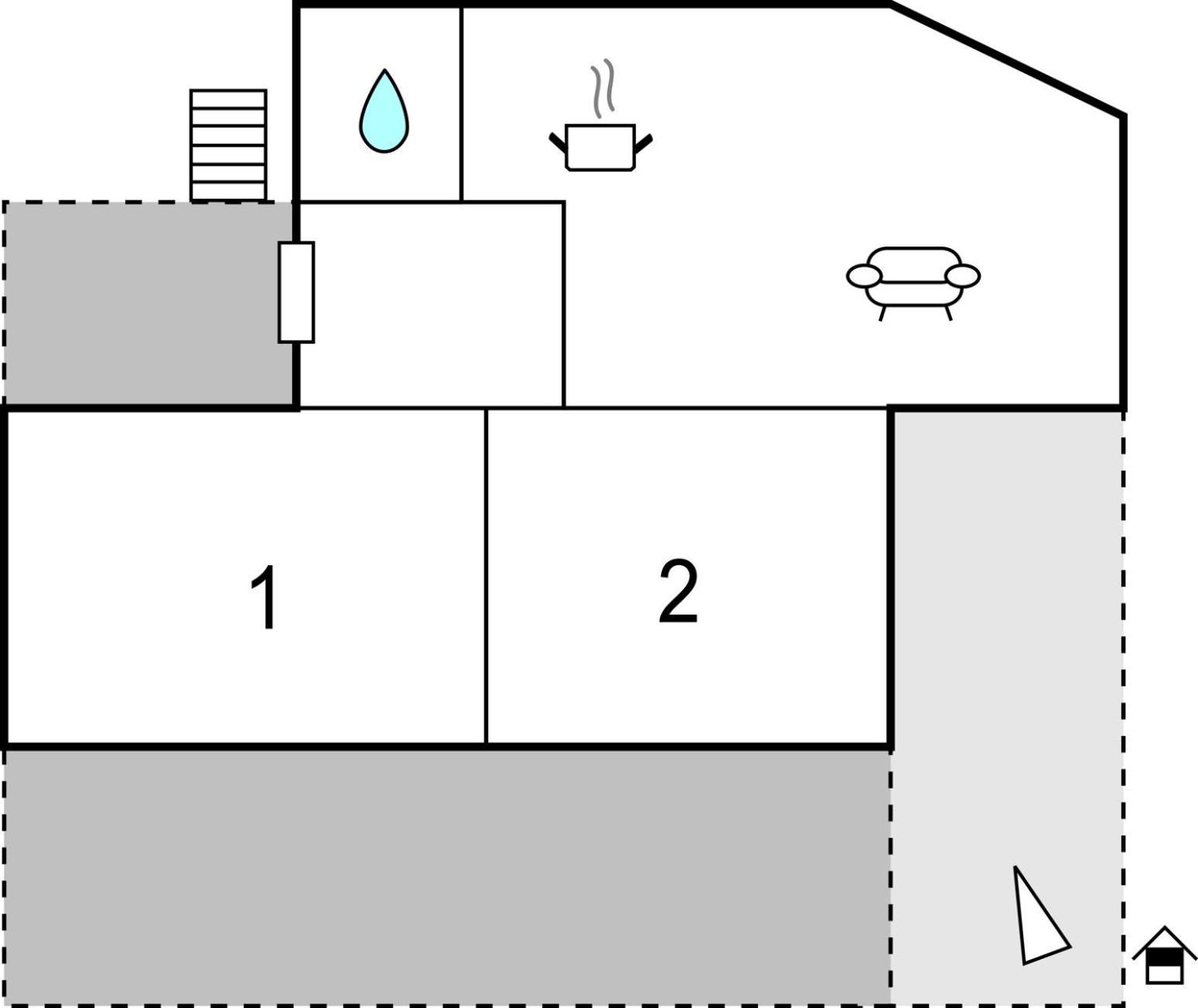Two-Bedroom Apartment in Jadrija Buitenkant foto